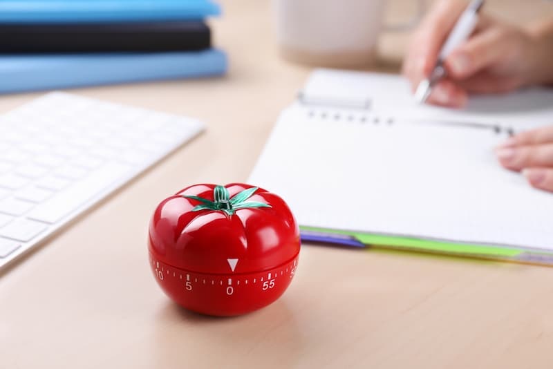 Ein Tomaten-Wecker, was ist die Pomodoro-Technik?